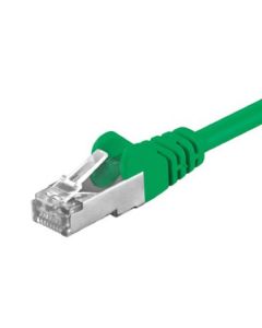 CAT5e FTP patchkabel 0,25m groen