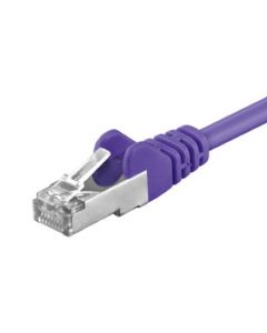 CAT5e FTP patchkabel 0,5m paars