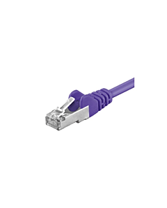CAT5e FTP patchkabel 0,5m paars