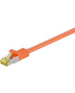 Cat7 S/FTP (PIMF) patchkabel 50m oranje