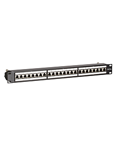 Patchpaneel Cat6a STP 24 poorts