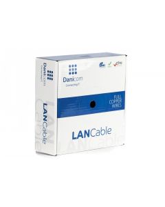 DANICOM CAT6 FTP 50m kabel op rol soepel -  PVC (Fca)