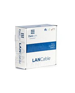 DANICOM CAT5E UTP 50m kabel op rol stug -  LSZH (Dca)