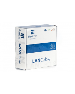 DANICOM CAT5E FTP 100m kabel op rol stug -  LSZH (Eca)