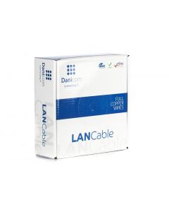 DANICOM CAT6A U/UTP 50m kabel op rol stug -  LSZH (Eca)