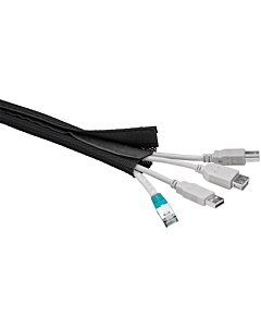 Kabelhoes met klittenband - 1,8 meter