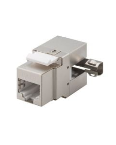 CAT6 STP Keystone Connector - Toolless Angled