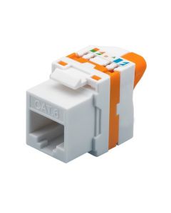 CAT6 UTP Keystone Connector - Toolless Twist