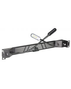 19 inch Gooseneck LED Verlichting + Dimmer - White/Blue