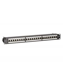 Patchpaneel Cat6a STP 24 ports