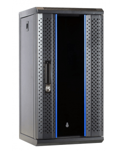 10" 12U wand patchkast met glazen voordeur