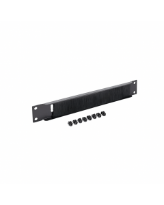 10 inch kabelinvoerpaneel met borstel 1U