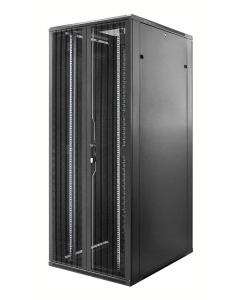 47U serverkast met dubbele geperforeerde voor- en achterdeur 800x1000x2200mm (BxDxH)