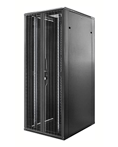 47U serverkast met dubbele geperforeerde voor- en achterdeur 800x800x2200mm (BxDxH)