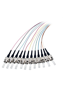 OM4 glasvezel pigtail gekleurde set ST - 12 stuks