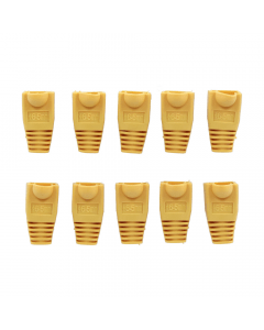 Tule  Geel RJ45 set van 10