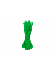 Kabelbinders 140mm groen - 100 stuks