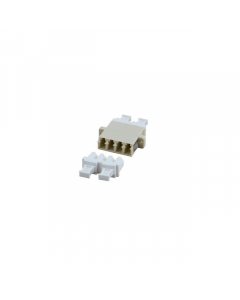 Multimode koppeling 4-voudig LC-LC quad beige
