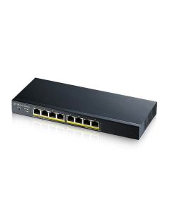 Zyxel 8-poorts GS1900 smart managed PoE+ switch