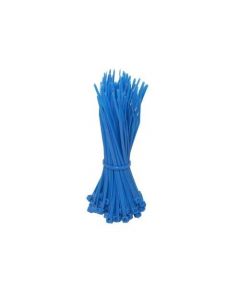 Kabelbinders 140mm blauw - 100 stuks