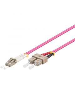 Glasvezel kabel LC-SC OM4 (laser optimized) 3 m