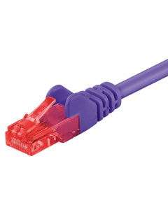 Cat6 1,5m paars UTP patch kabel - CCA