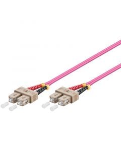 Glasvezel kabel SC-SC OM4 (laser optimized) 5 m