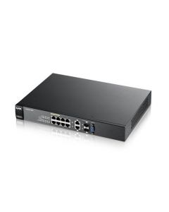 Zyxel 8-poorts GS2210 managed PoE+ switch