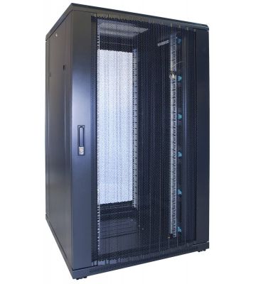 27U patchkast met geperforeerde voordeur (BxDxH) 800x800x1400mm