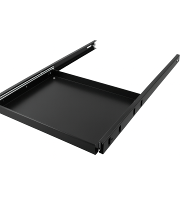 1U, 19 inch uitschuifbaar legbord, voor 1000mm diepe serverkasten