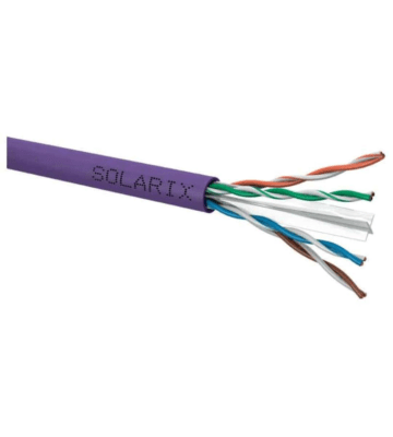 Solarix UTP CAT6 kabel met stugge kern 305m(Dca)