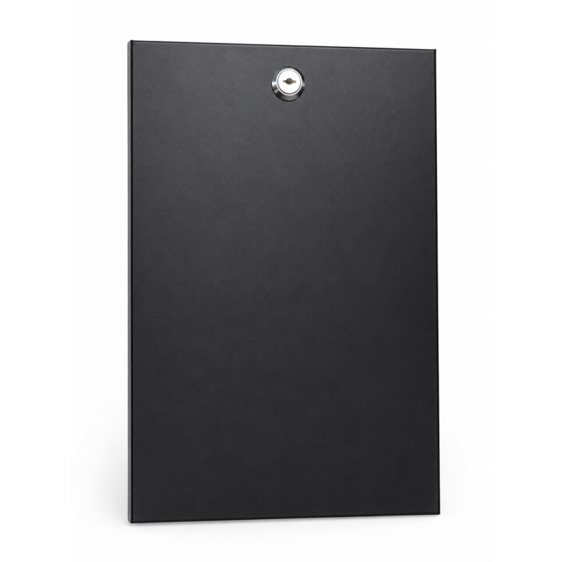 15U zijpaneel voor 10" serverkasten - 310mm diep met slot