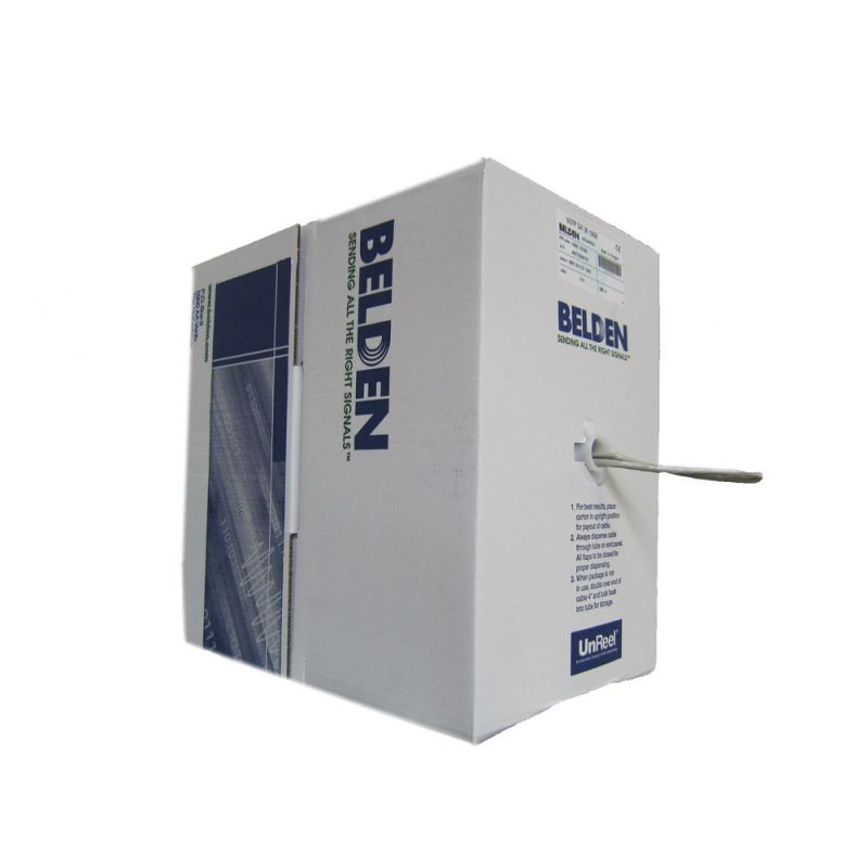 Belden 1583ENH Cat5e UTP netwerk kabel stug 305m 100% koper LSOH