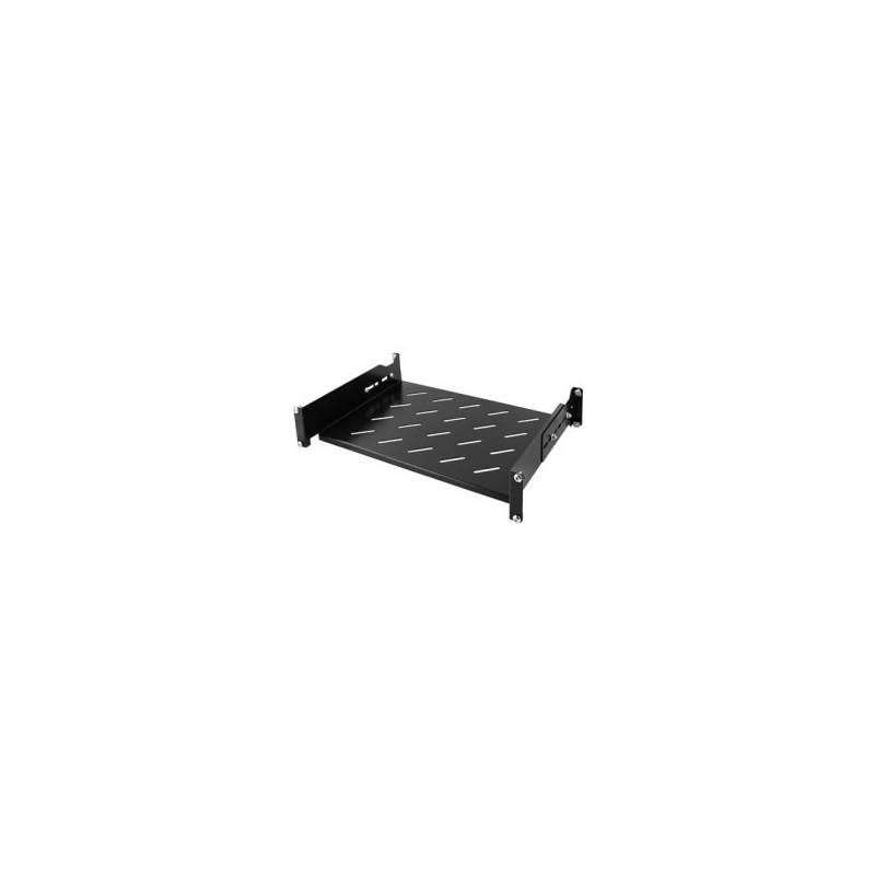  	Verstelbaar legbord voor 550mm tot 790mm diepe serverkasten - 1U 