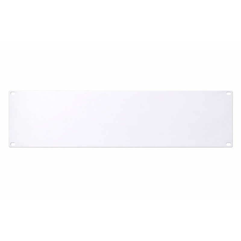 3U 19 inch afdekpaneel voor patchkasten - wit