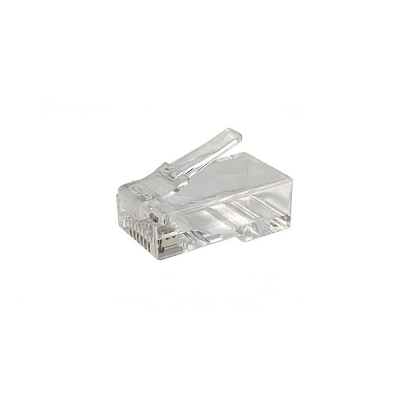 CAT6 Connector RJ45 - Unshielded - voor massieve kabels