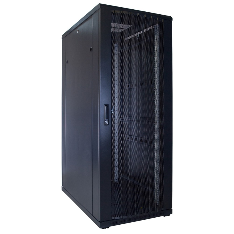 32U patchkast met geperforeerde voordeur (BxDxH) 600x1200x1600mm