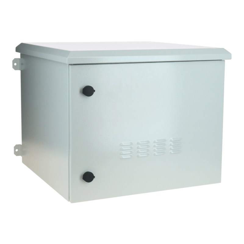 9U outdoor patchkast voor wandmontage IP55 - 600x600x500mm (BxDxH)