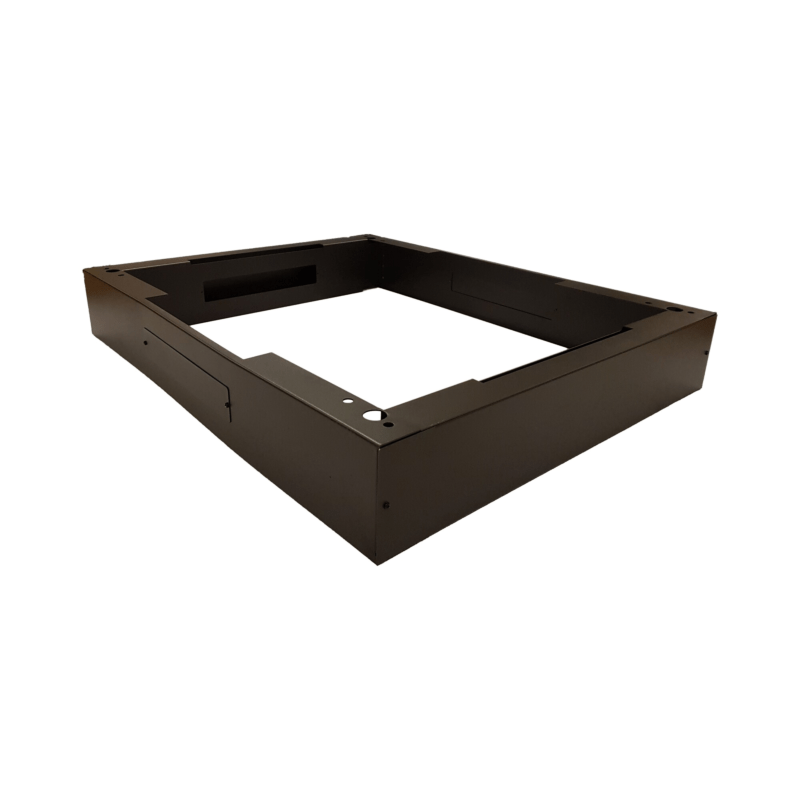 Sokkel voor patchkasten 600x1200x150mm (BxDxH)