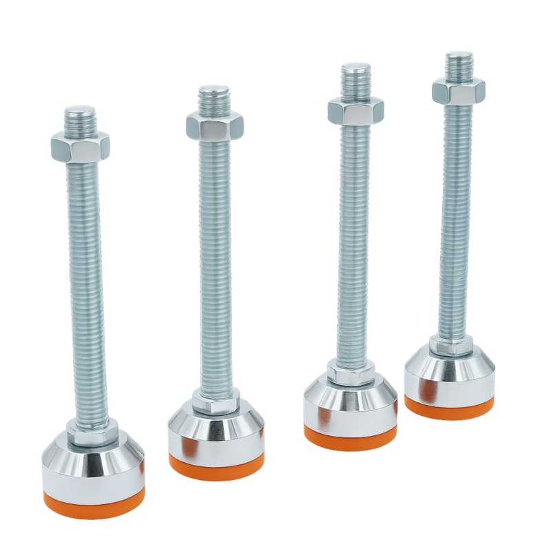 Set extra hoge stelpoten voor alle serverkasten