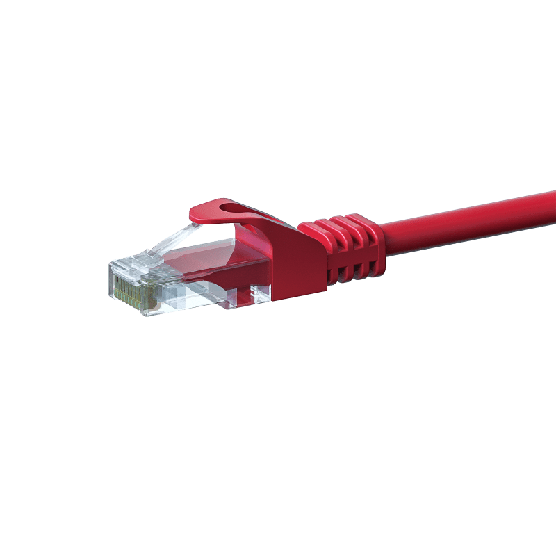 UTP CAT5e patchkabel 20m rood - 100% koper