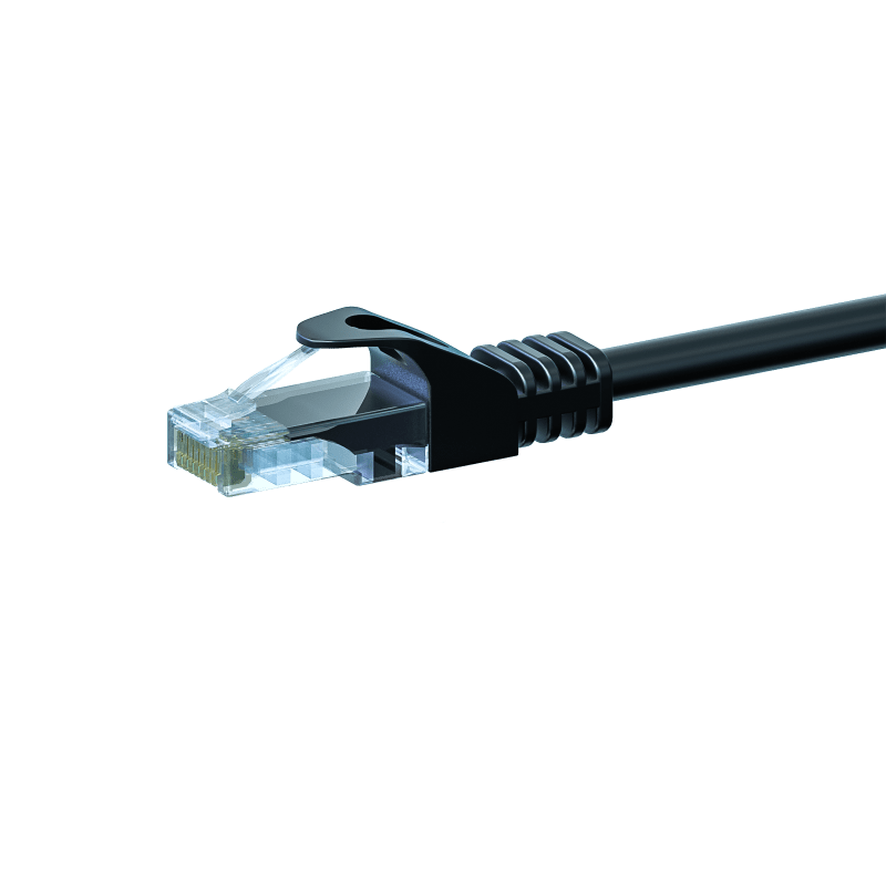 CAT5e patchkabel 2m zwart - CCA