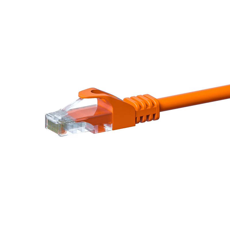 CAT5e patchkabel 0,25m oranje - CCA