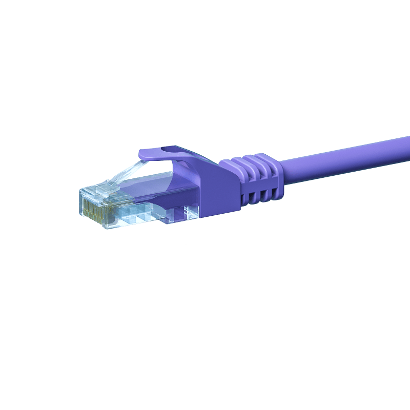 CAT5e patchkabel 15m paars - CCA