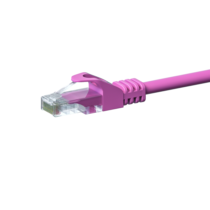 CAT5e patchkabel 2m roze - CCA