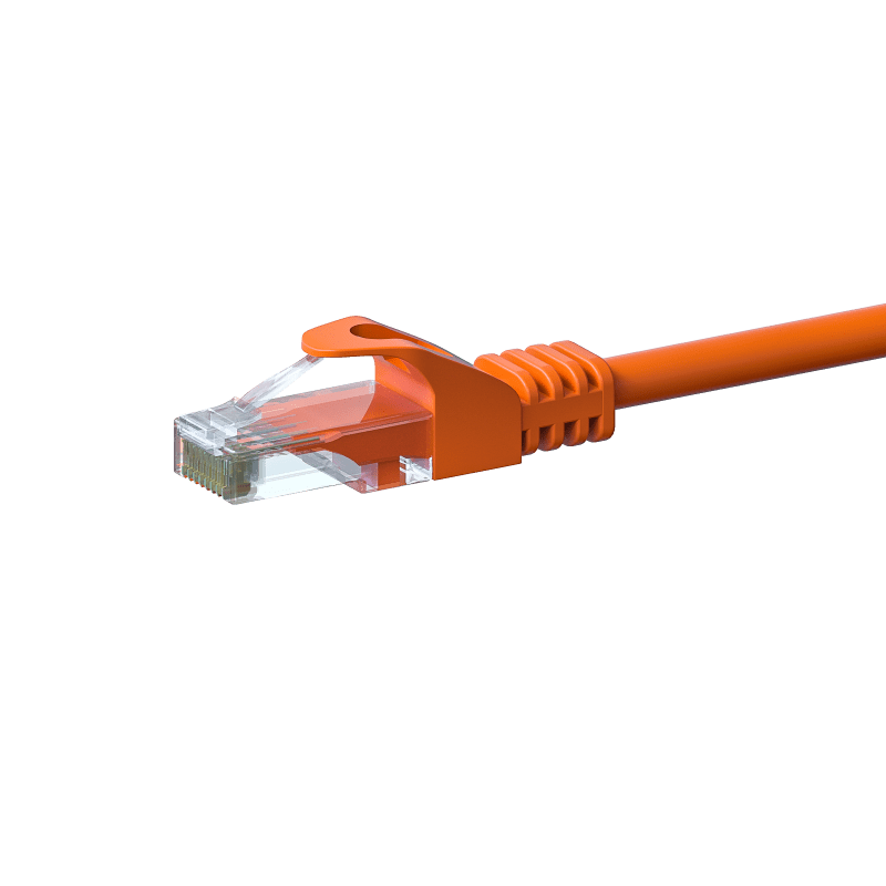 Cat6 1,5m oranje UTP patch kabel - CCA