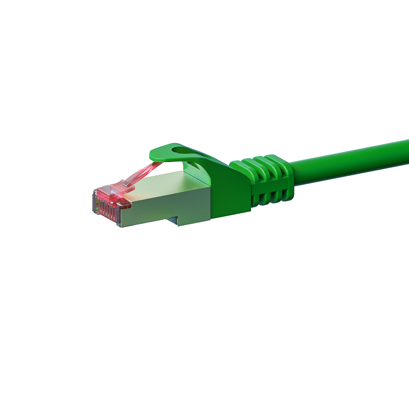 CAT6 S/FTP (PIMF) patchkabel 10m groen