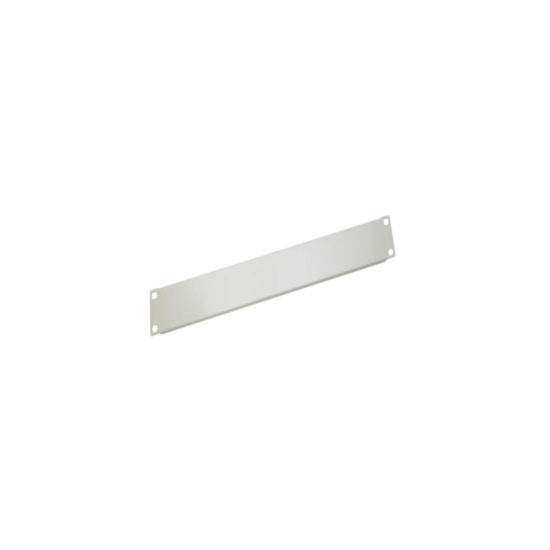 2U 19 inch afdekpaneel voor patchkasten - wit