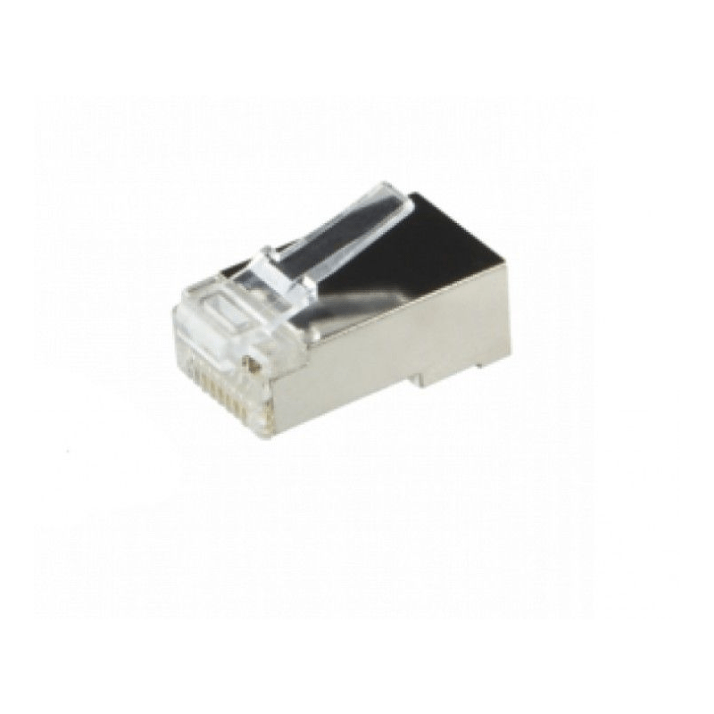 CAT6 Connector RJ45  - Shielded - voor stranded kabels