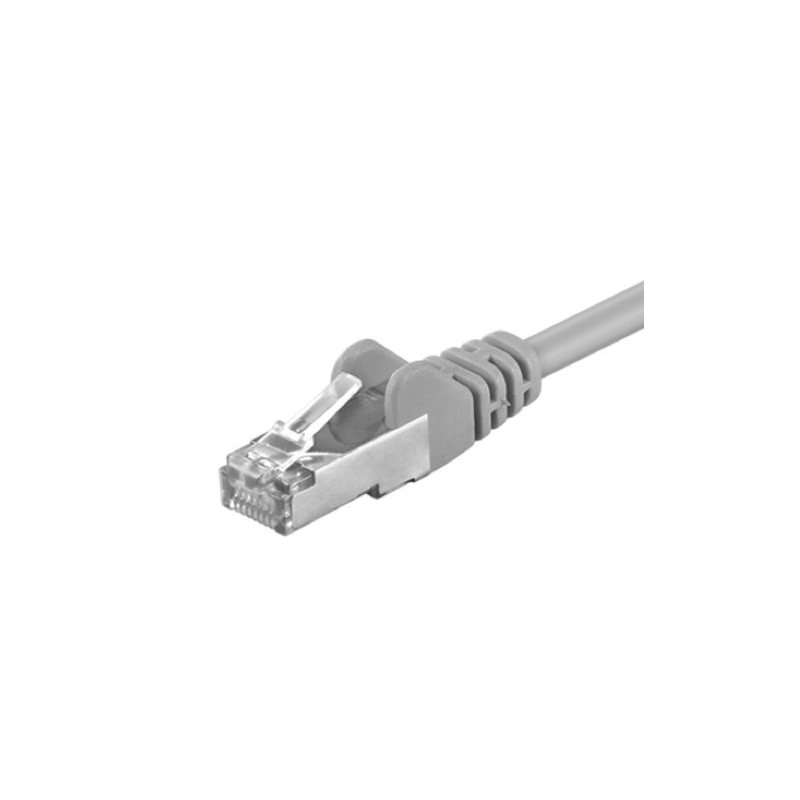 CAT5e FTP patchkabel 0,5m grijs